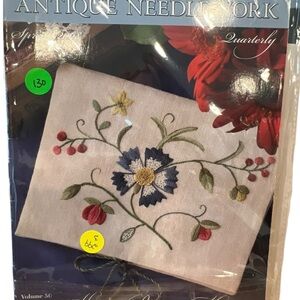 Sampler & Antique Needlework Quarterly Magazine Vol. 50 Spring 2008 Embroidery